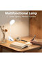WHITE Portable LED Book Lights Eye Protection Night Light Mini 360°Clip-On Desk Reading Battery Lamp - 3