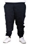 Mode XL Large Size Men's Linen Cargo Jogger Barcelona Pants 25911 Dark Blue