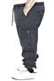 Mode XL Large Size Men's Jeans Chief Jogger Pants 23919 Fume - 4