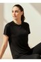 Women 4-Way Stretch Jacquard T-shirt