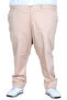 Mode XL Large Size Men's Linen Barcelona Chino Pants 25850 Beige