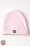 Unisex Baby Bear Embroidered Combed Organic Cotton Newborn 3-Piece Baby Beanie Set - 4