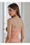 Ribbed Shaping Camisole with Lace Inserts and Adjustable Straps - 2