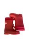 Konçlu Plush Emoji Girls' Rain Boots 26-35 Red - 5