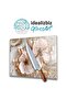 Glass Cutting Board Pink Flowers, Chopping Board, Presentation Board