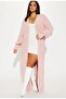 Fashion Nova Long Pocket Fleece Cardigan - 4