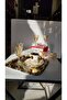 12-Piece Luxury Coffee Presentation Set - 6-Piece Footed Coffee Side Cups and 6-Piece Gilded Mini Turkish Delight Bowls Set - 2