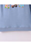 Vehicle Embroidered Full Sleeves Sweatshirt - Blue - 4