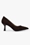 Women's Gatsby Brown Suede Stiletto - 3