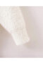 Pullover with Heart Design - Cream - 6
