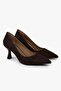 Women's Gatsby Brown Suede Stiletto - 2