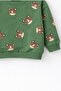 Baby Boy Cotton Sweatshirt – Patterned Model - 3