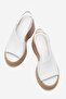 Colin Women's Genuine Leather Sandals White - 4