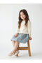 Esvab • Modern & Distinctive Zero Roba Collar Girls' Knitwear Dress