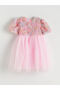 Mg trenden pink floral girl's tutu dress - 4