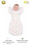 Pink Baby Swaddle with Gloves, Cuffed Sleeping Bag & Sleeves-Up Swaddle (0-3 Months, 3-6 Months, 6-9 Months)