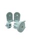 38-Piece Jumbo White Chain Mechanism and Plastic Female Foot Set - 3