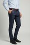 Men's Navy Blue Checkered Lycra Fabric Trousers (New Product) - 4