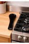 Black ceramic countertop dirty spoon rest dirty spoon holder ladle rest - 3