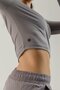 Sportswear Long Sleeve Women's Athlete T-Shirt Gray - 3