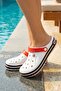 White Anatomical Orthopedic Comfort Beach Pool Unisex Slippers & Sandals - 4