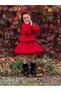 Girls' Pom-Pom Detail Tulle Skirt Set - 4