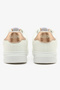 Women's All-White Low-Top Sneakers - Classic Minimalist Design, Comfortable Everyday Casual Shoes - 3
