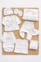 100% Cotton Premium Newborn Baby Girl 10-Piece Hospital Outfit Set (Boxed) 0-3 Months - 5