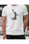 Men's Fashion Basketball and Letter Printed Round Neck Short Sleeve Casual T-Shirt - 2