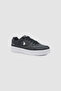 Women's Black Low-Top Sneakers - Lightweight With White Sole , Comfortable Casual Shoes