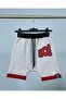 Boy's 2-9 Years Old Double-Legged No Printed Shalwar Shorts 35036 - 2