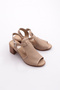 059 Women's Rubber Detailed Heeled Sandals - 2