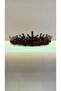 Burgundy Stone Detail Crown