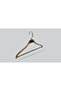 Ahşap Barli Lama Silver Hook Clothes, Blouse and Pants Hanger 24 Pieces - 2