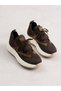 Vi̇vo Brown Knitwear Women's Sneakers - 3