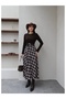 Knitwear Top Belted Plaid Dress