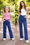 Jeans Girls Dark Blue Denim Pants - 4
