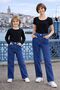 Jeans Girls Dark Blue Denim Pants