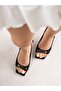 Arezzo Black Heeled Women's Shoes - 2