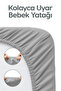 100% Cotton Combed Elastic Baby Sheet |   Breathable Structure, Compatible with Park Beds and Cribs of All Sizes - 3
