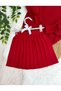 Ponpon Sleeve Sweater Knitwear Set - 3