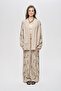 Women's Back and Side Beaded Embroidered Oversized Kimono - 5