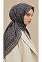 Eşarppetra 120*120 cm Cotton Scarf - Beige Acikahve - 6