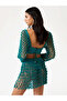 Crocheted crop top - 4