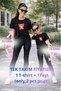 Mother Daughter Mama Min Toparlayıcı Tayt T-Shirt Combination Single Price Oversize 100% Cotton