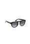 Round gradient smoke sunglasses - 7