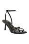 Strappy open toe G hardware dress sandal