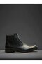 P.Cardin 11925251 Genuine Leather Rubber Sole Men's Classic Boots Black - 7