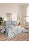 Elsa 3 Piece Gray Floral Pique Set 240 X 260 cm 240 X 260 cm Gray - 5