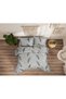 Elsa 3 Piece Gray Floral Pique Set 240 X 260 cm 240 X 260 cm Gray - 3